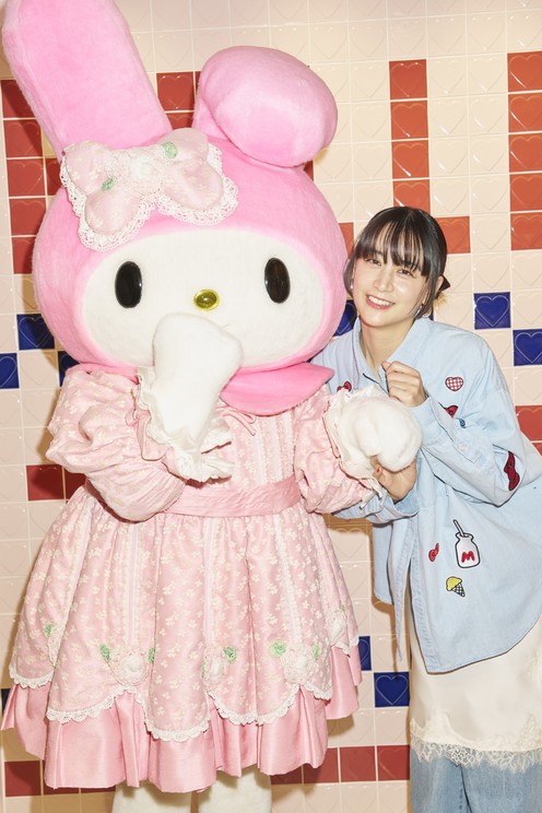 マイメロディと山本美月