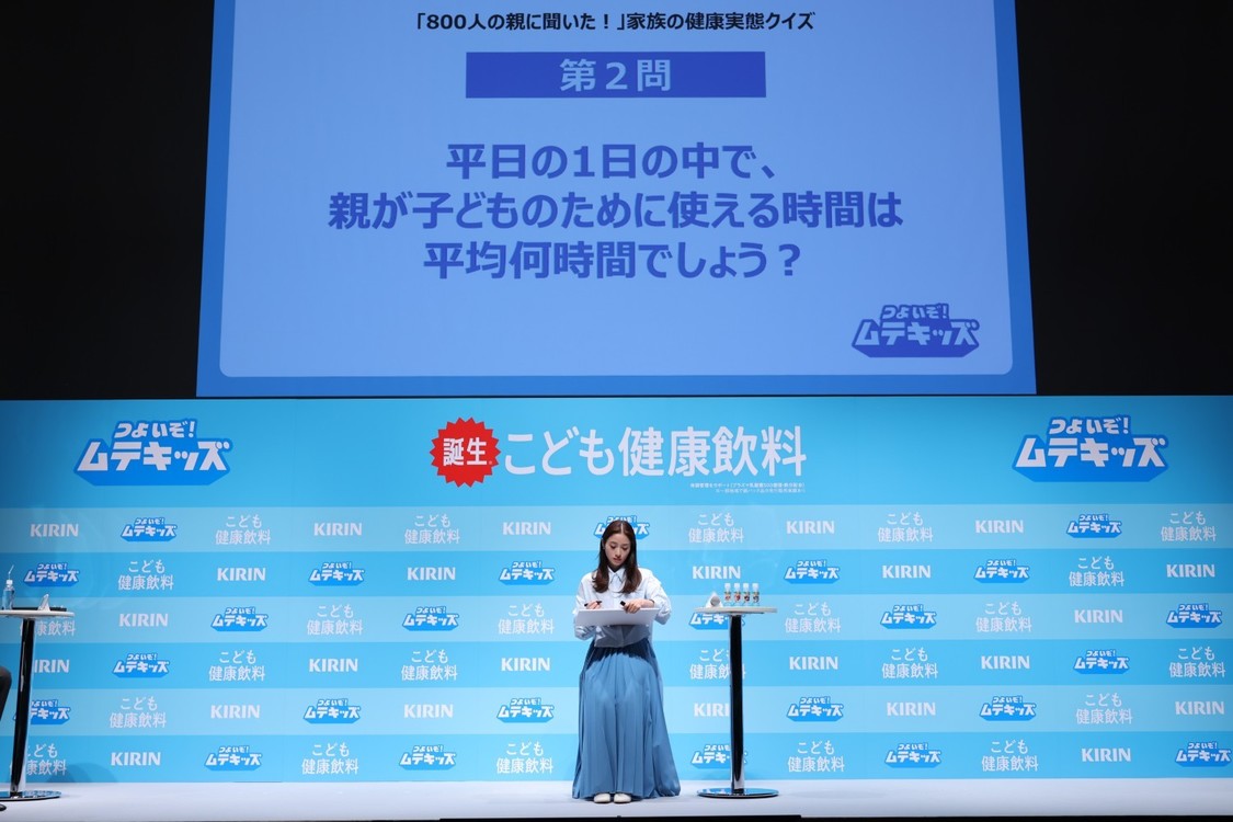 石原さとみ　「キリン つよいぞ!ムテキッズ」