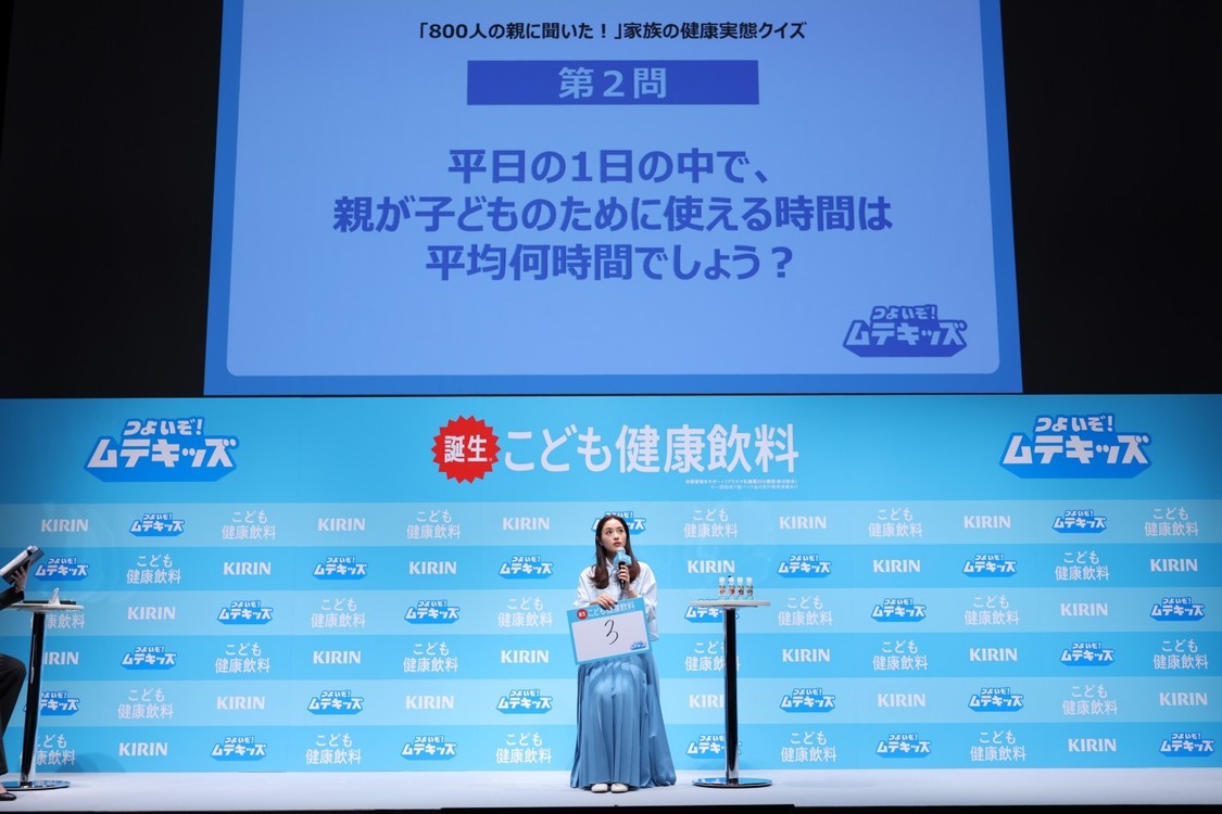 石原さとみ　「キリン つよいぞ!ムテキッズ」