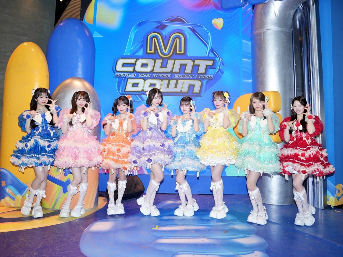 音楽番組『M COUNTDOWN』出演時のCUTIE STREET