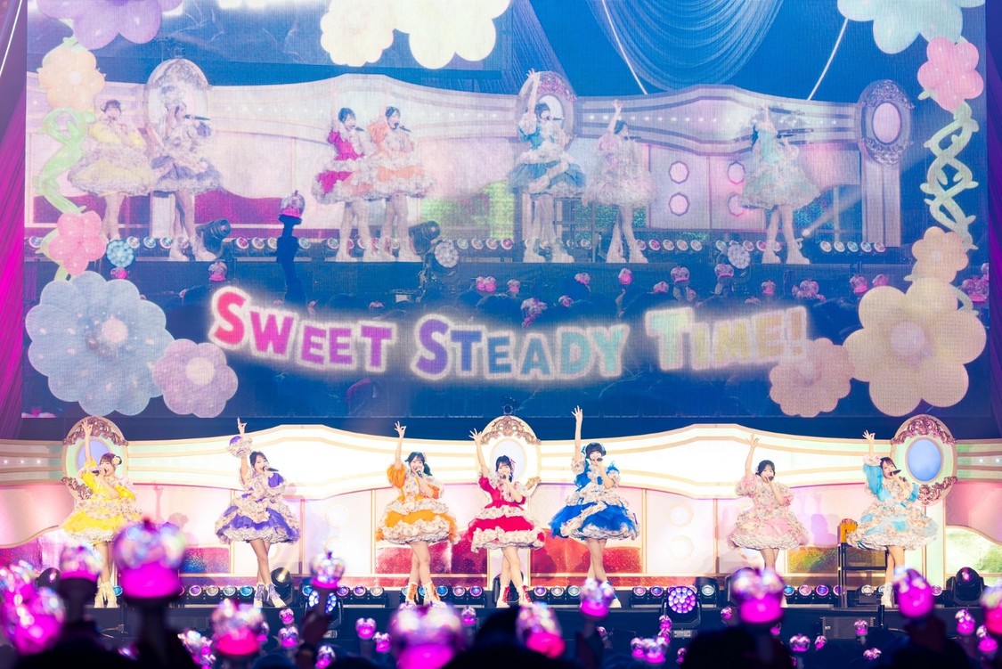 「SWEET STEADY 2nd ANNIVERSARY LIVE『SWEET STEP』」ヨシモリユウナ、河村美貴