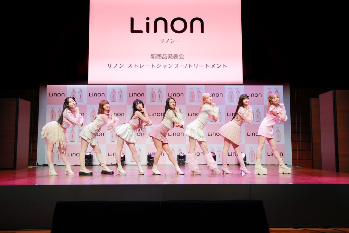 「Linon（リノン）」の新商品発表会  ME:I