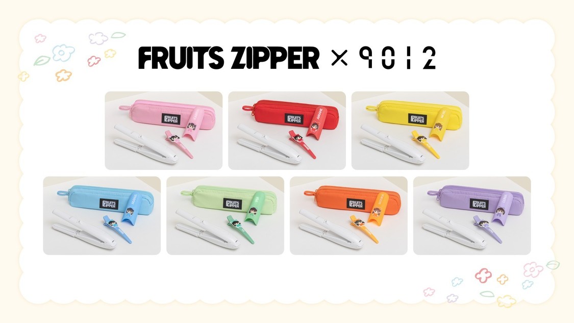 FRUITS ZIPPER＋9012 イオンコードレス ストレートアイロン