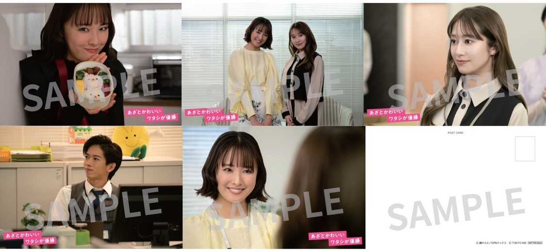 Amazon.co.jp：ポストカード5枚セット　© 網戸スズ／ DPN ブックス © TOKYO MX