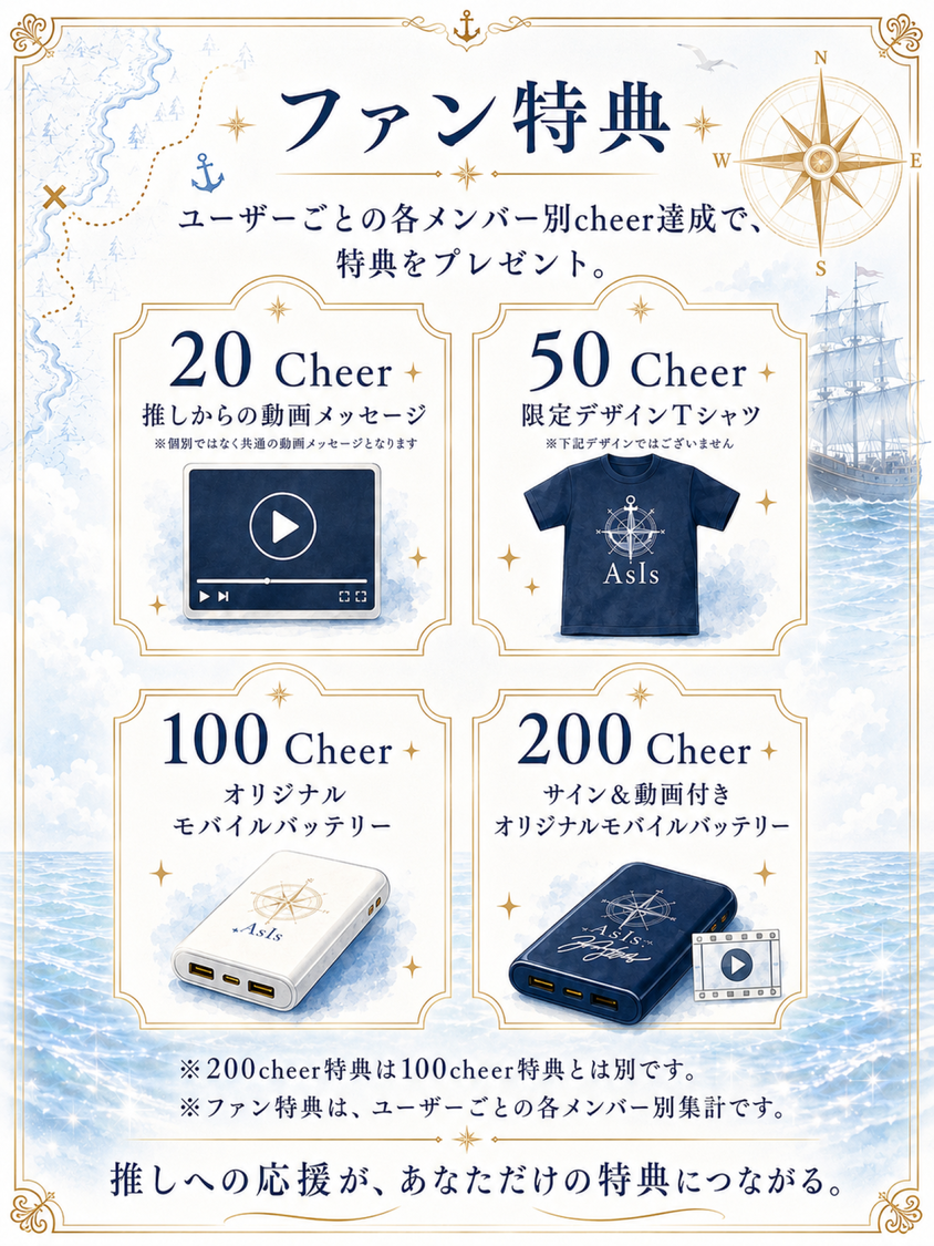＜AsIs × CheerSPOT コラボ企画＞