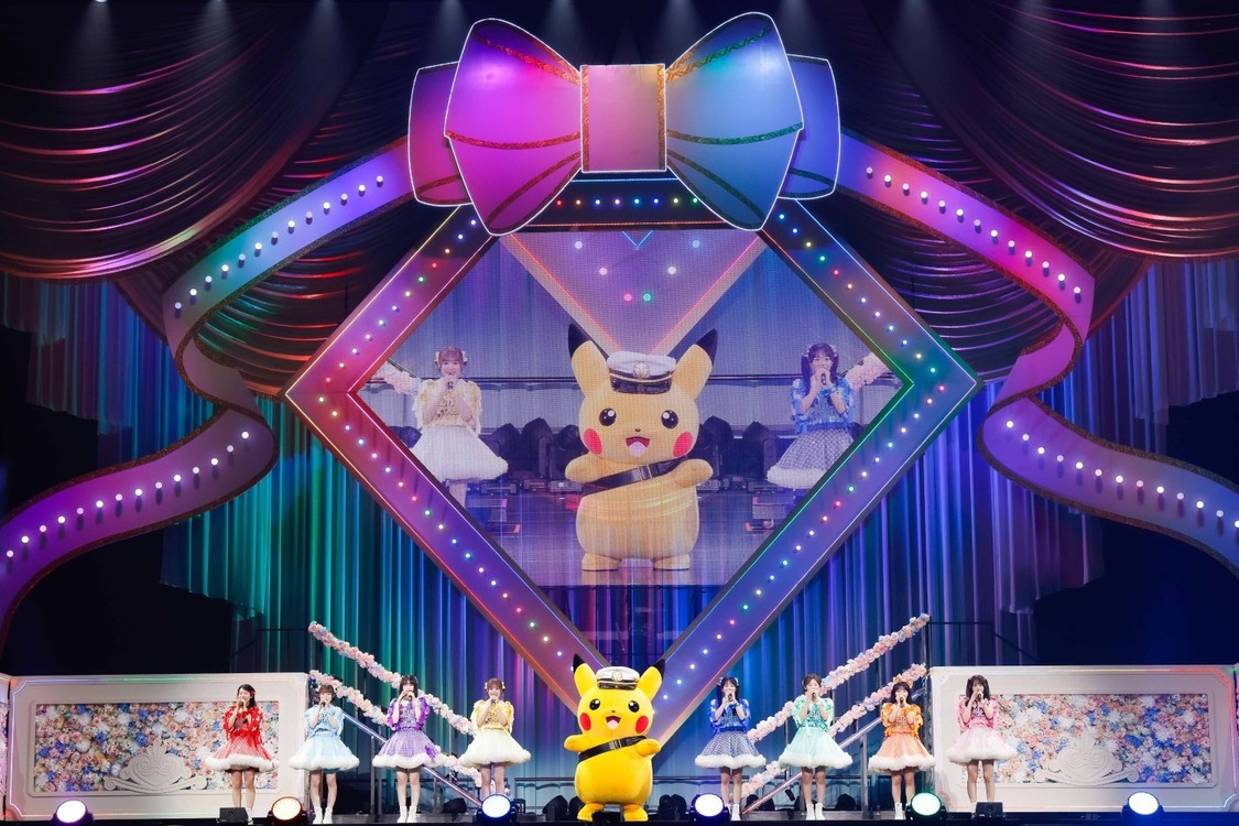 ヨシモリユウナ、森好弘、石井亜希　©Nintendo･Creatures･GAME FREAK･TV Tokyo･ShoPro･JR Kikaku ©Pokémon