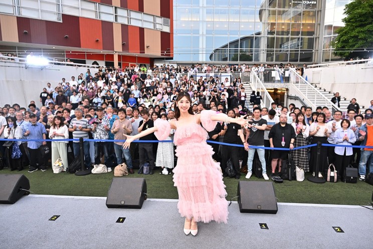 柏木由紀、ソロシングル発売日に思い出の地、ららぽーと豊洲で5年ぶりリリイベ開催!©You, Be Cool!/KING RECORDS