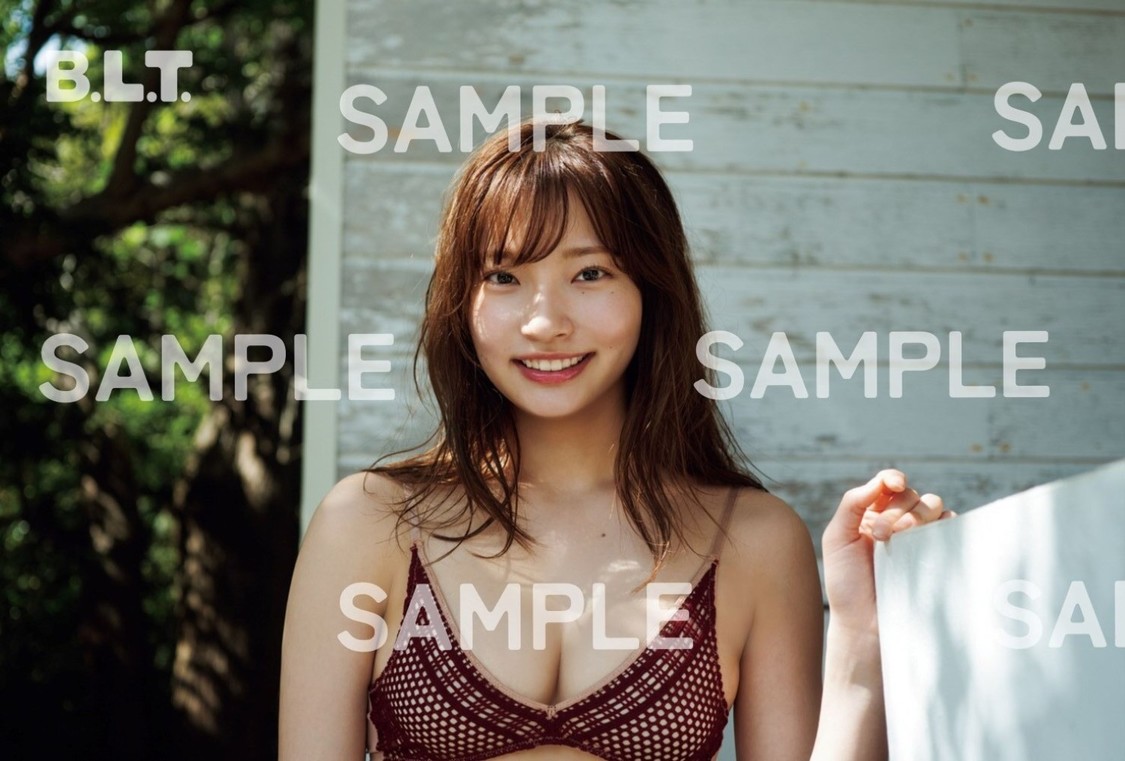 「B.L.T.2026年8月号」セブンネットショッピング購入特典ポストカード【里仲菜月（Task have Fun）】