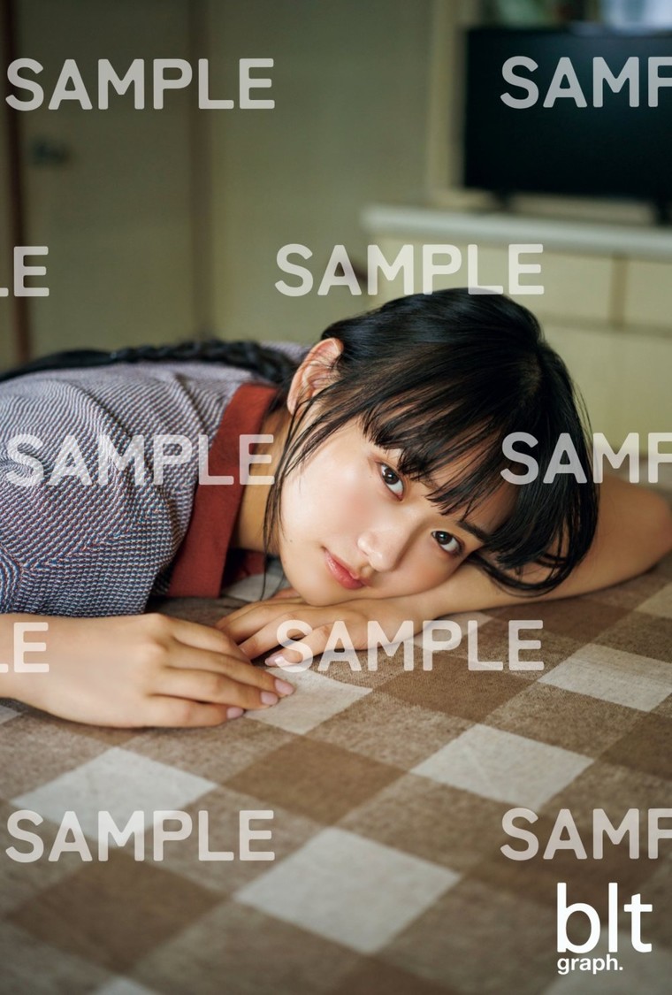 「blt graph.vol.115」HMV購入特典ポストカード【山崎天（櫻坂46）B】