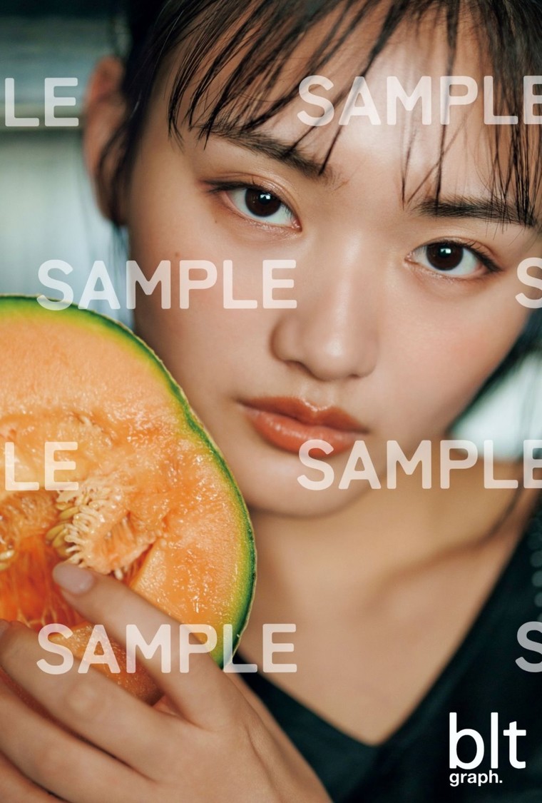 「blt graph.vol.115」HMV購入特典ポストカード【山崎天（櫻坂46）C】