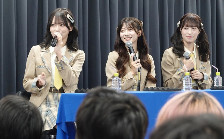 ≒JOY、江角怜音・大信田美月・髙橋舞