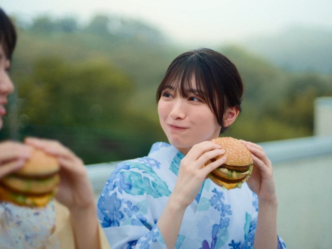マクドナルド新CM「夏と前髪」
