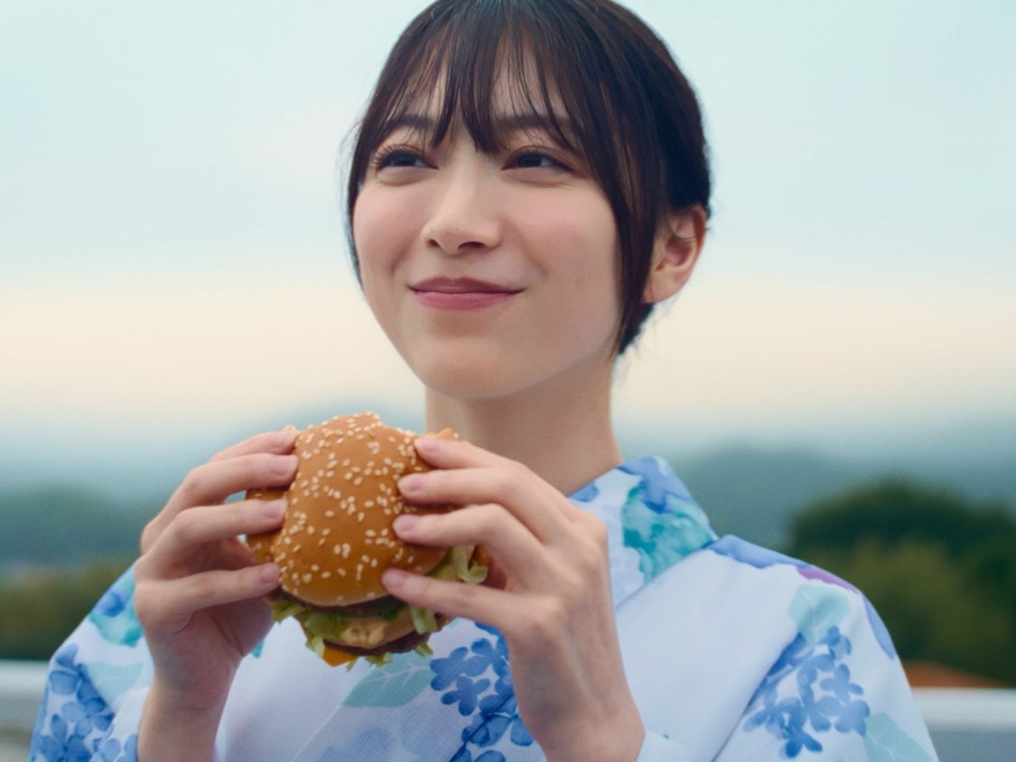 マクドナルド新CM「夏と前髪」