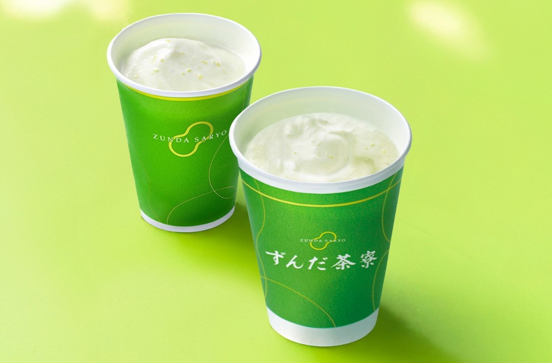 「ずんだ茶寮 ずんだシェイク(R)」