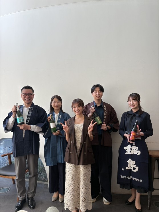 福田愛依、ペアリングイベント『めいめいと日本酒会』を地元福岡で初開催!