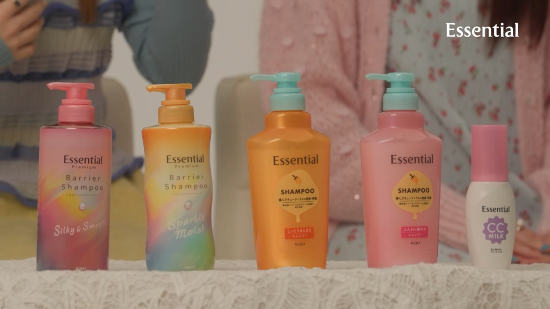 「さらツヤすぎる！Essential！（Everyday、カチューシャ）」篇 メイキング