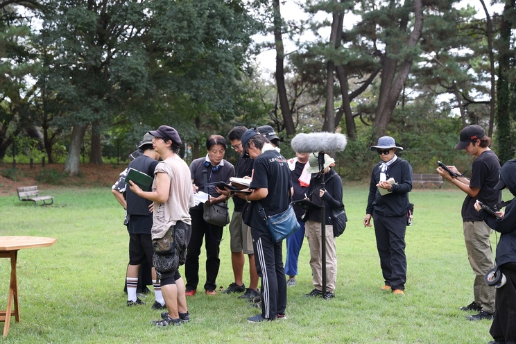 メイキング画像　©︎映画「キリコのタクト〜YELL〜」製作委員会