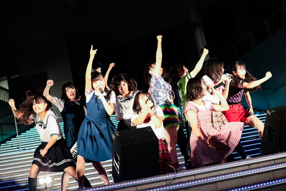 BEYOOOOONDSメジャーデビューシングル発売記念イベント｜2019年8月6日 ダイバーシティ東京プラザ 2Fフェスティバル広場