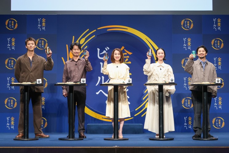 「金麦は、ビールへ。」PR発表会