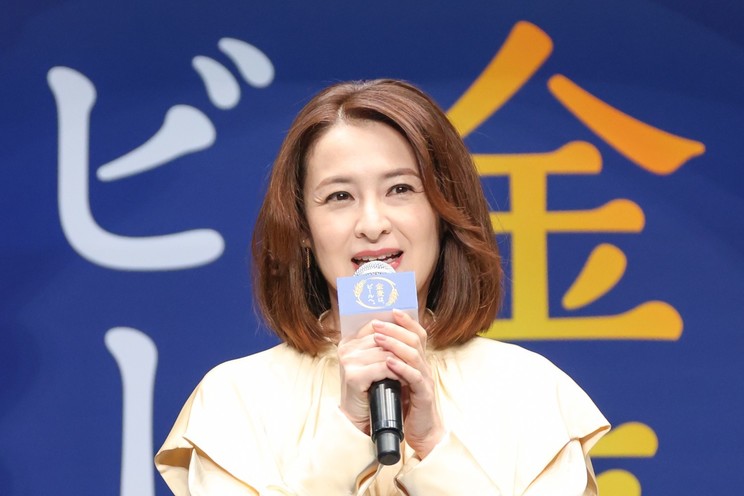 「金麦は、ビールへ。」PR発表会 檀れい