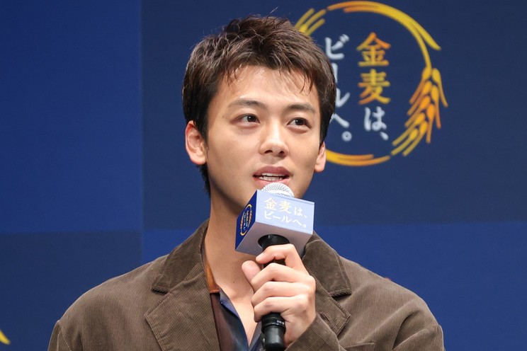 「金麦は、ビールへ。」PR発表会 竹内涼真