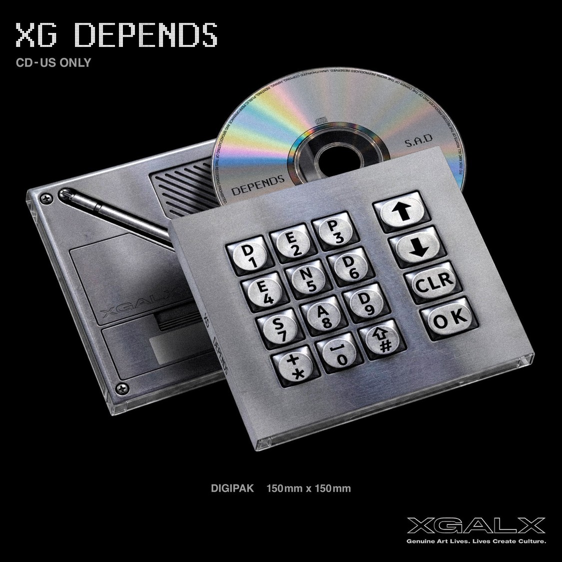 「DEPENDS」 CD（US ONLY）