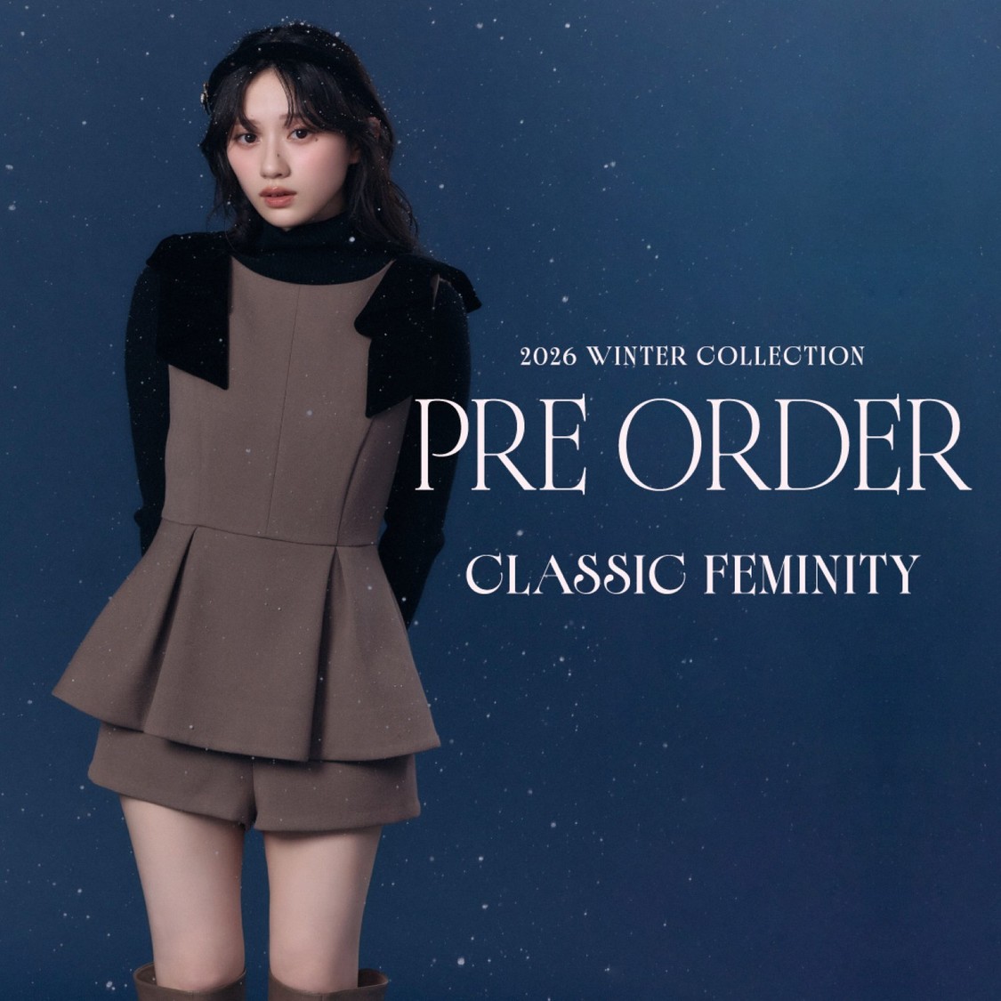 「2026 WINTER COLLECTION CLASSIC FEMINITY」