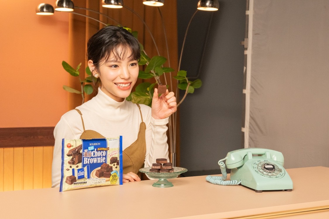 ブルボン 濃厚チョコブラウニーの新WEBCM 『伝えきれない濃厚さ』篇 メイキング