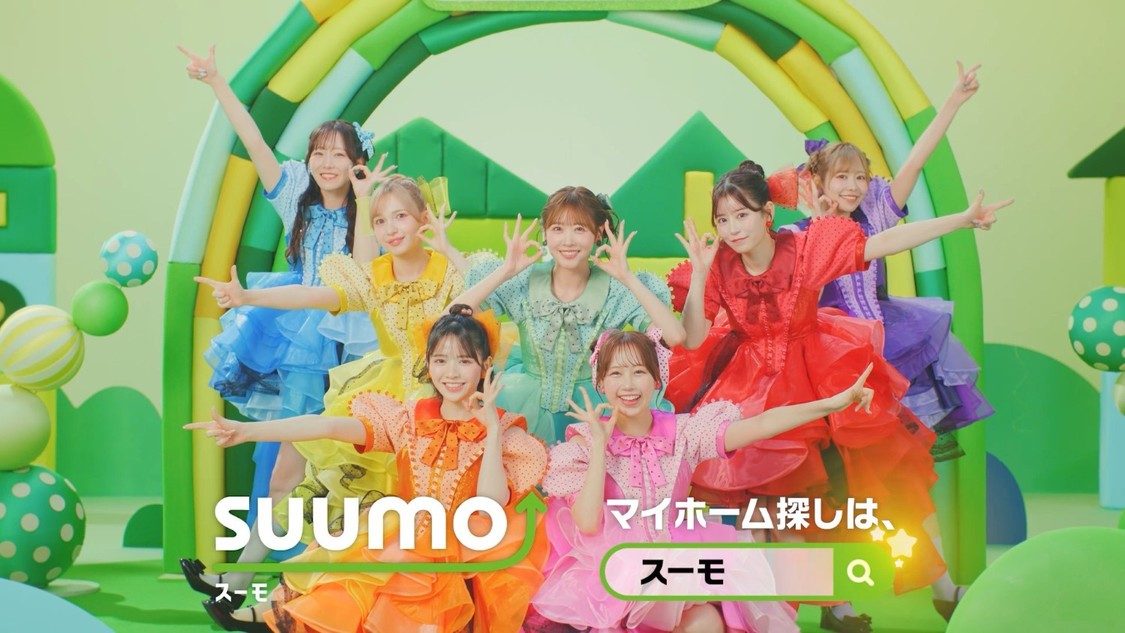 FRUITS ZIPPER『SUUMO』TVCM「わたしのマイホームどー探す？」篇