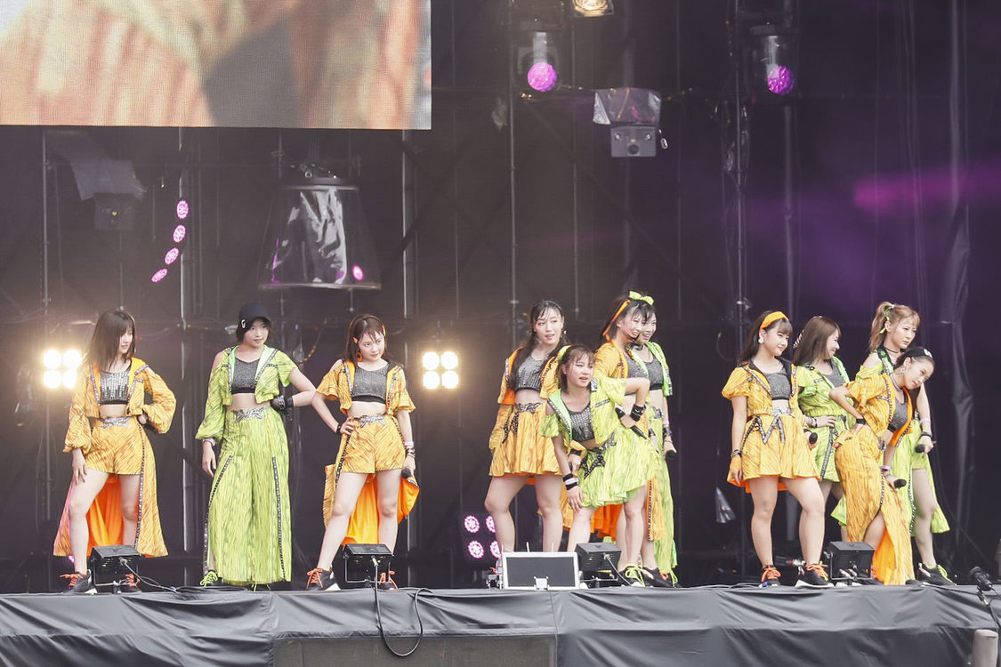 モーニング娘。'19＜ROCK IN JAPAN FES.＞GRASS STAGE（2019年8月10日）