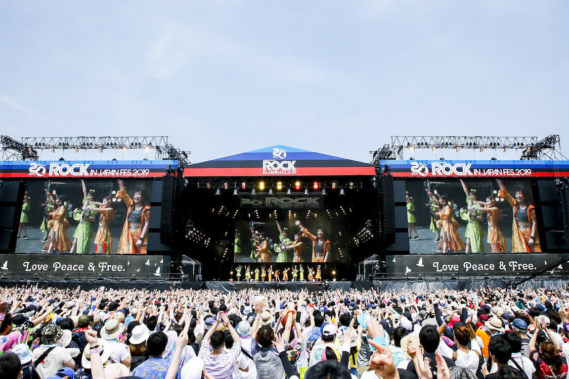 モーニング娘。'19＜ROCK IN JAPAN FES.＞GRASS STAGE（2019年8月10日）