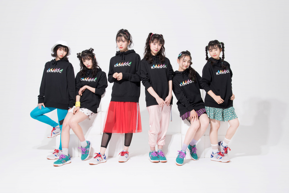 ときめき♡宣伝部×KANGOL│KANGOL® AND THE KANGOL® KANGAROO ARE THE WORLDWIDE REGISTERED TRADEMARKS.