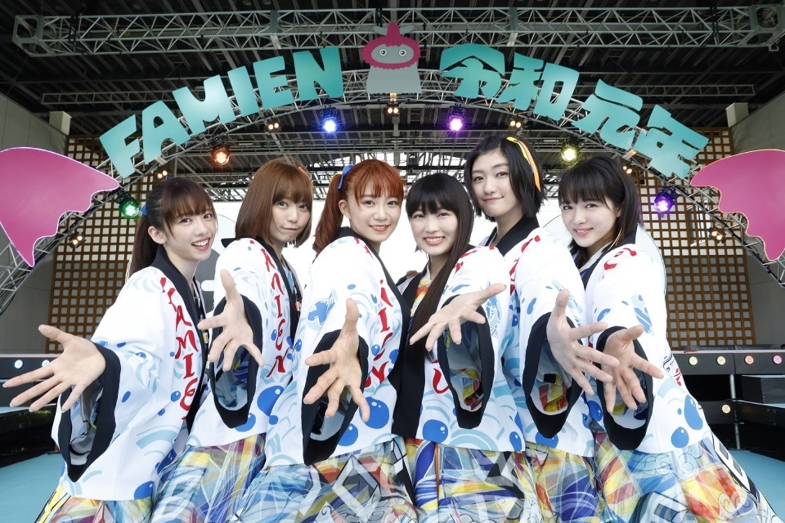 ＜エビ中 夏のファミリー遠足 略してファミえん 令和元年 in 山中湖＞Photo by 中島たくみ