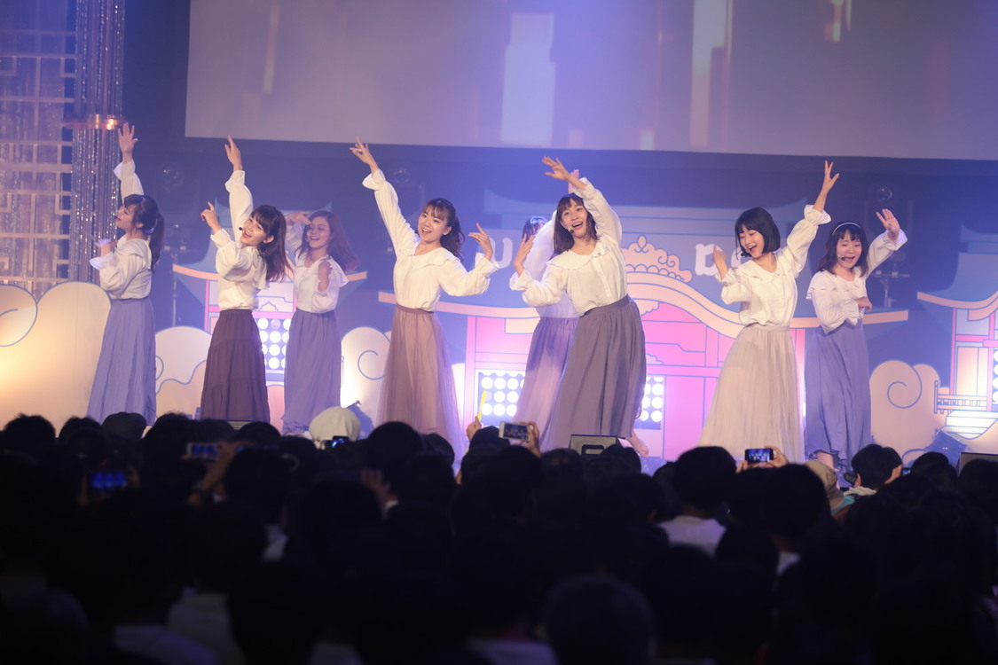 夏目坂46（早稲田大学）＜UNIDOL 2019 Summer 決勝戦／敗者復活戦＞｜新木場STUDIO COAST（2019年8月27日）