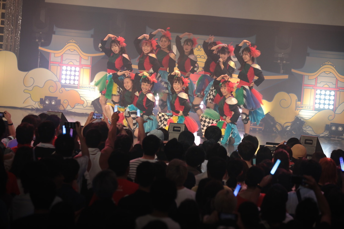 和娘。《なごむすめ》（和洋女子大学）＜UNIDOL 2019 Summer 決勝戦／敗者復活戦＞｜新木場STUDIO COAST（2019年8月27日）