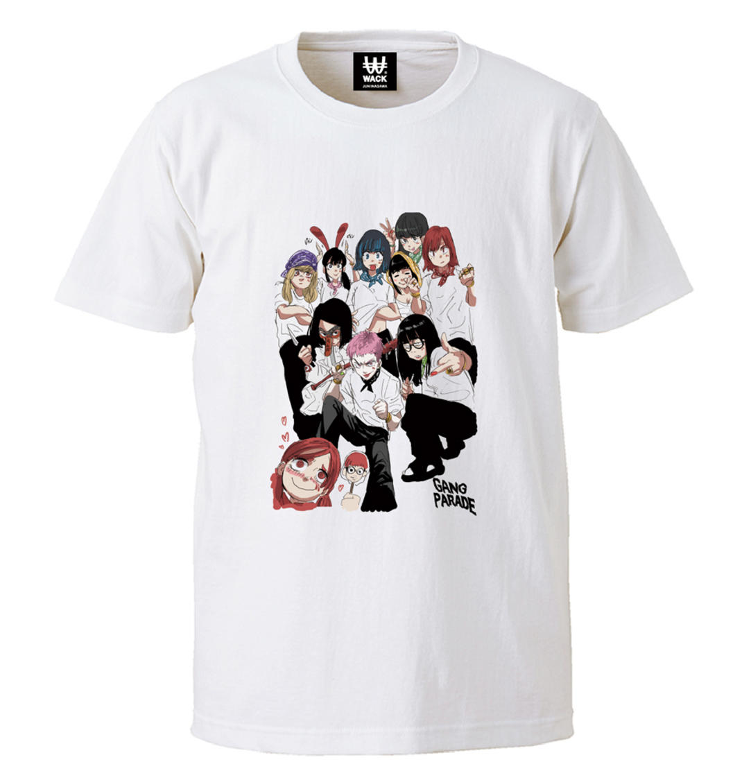 GANG PARADE X JUN INAGAWA コラボレーションTシャツ