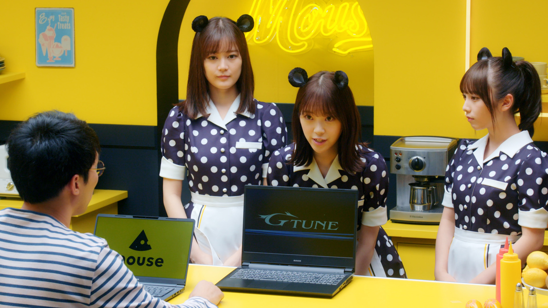 乃木坂46×シソンヌ、マウスコンピューター第2弾WEB動画