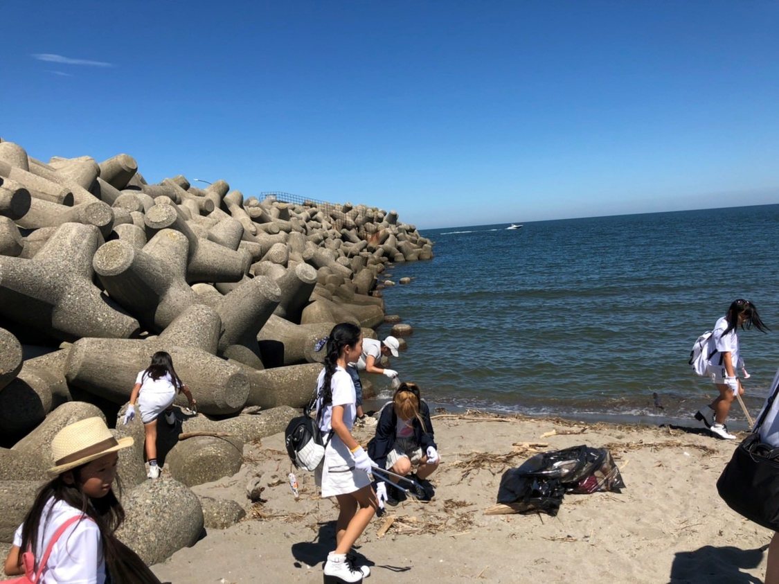 富山PRガール（仮）1stシングル「常夏ロマンス」ヒット御礼イベント｜岩瀬浜海水浴場（2019年9月8日）