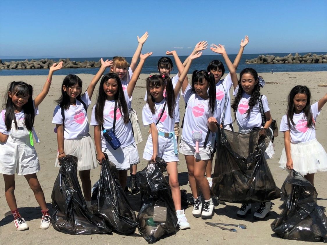 富山PRガール（仮）1stシングル「常夏ロマンス」ヒット御礼イベント｜岩瀬浜海水浴場（2019年9月8日）