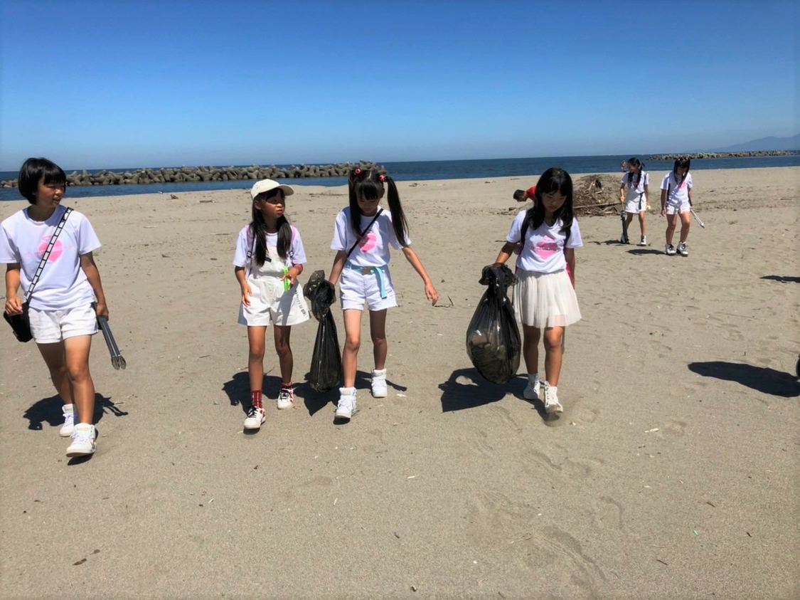 富山PRガール（仮）1stシングル「常夏ロマンス」ヒット御礼イベント｜岩瀬浜海水浴場（2019年9月8日）