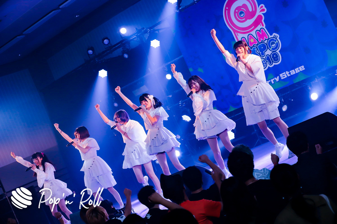 真っ白なキャンバス＜@JAM EXPO 2019＞8/24ブルーベリーステージ（14:05-）