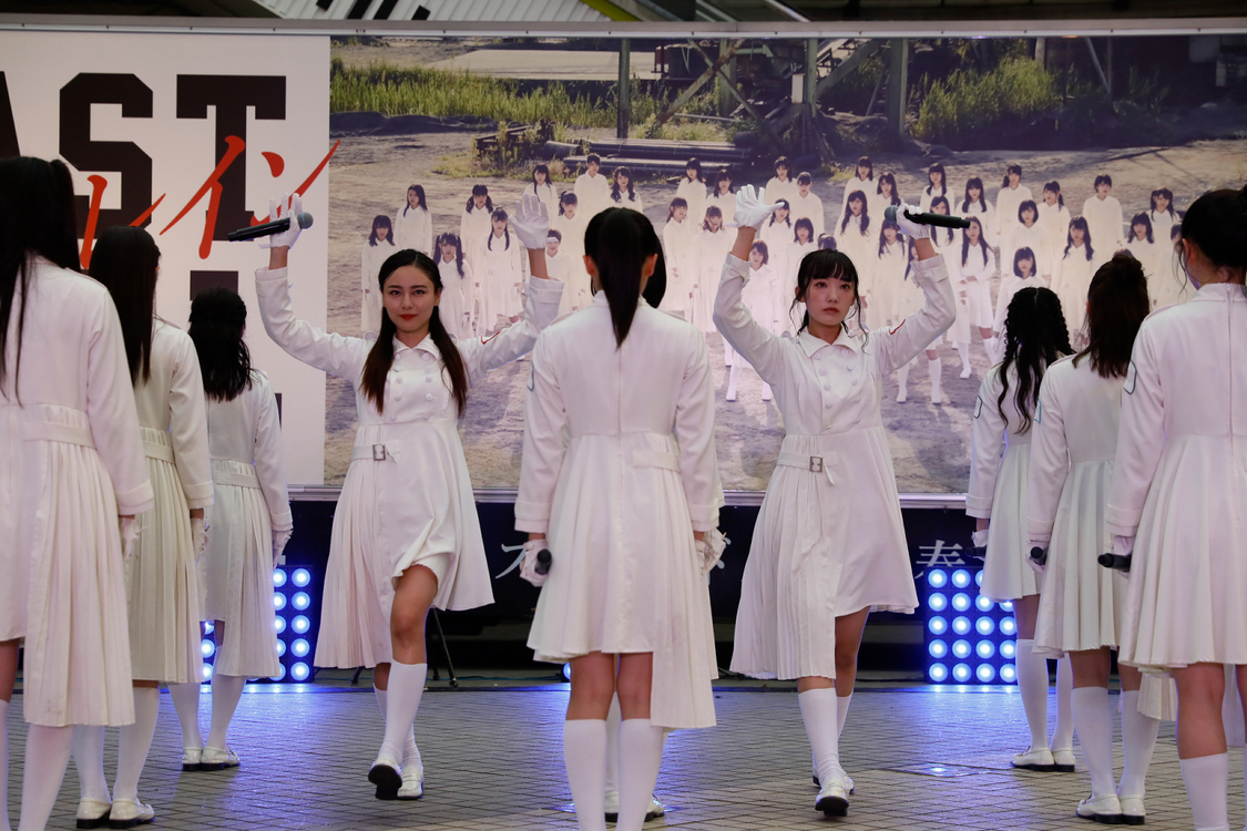 ラストアイドル＜7thシングル「青春トレイン」発売記念イベント＞撮影：Yoshifumi Shimizu