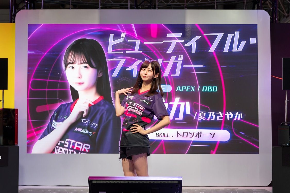 倉持由香プロデュース G-STAR Gaming発表会｜＜東京ゲームショウ2019＞マウスコンピューター MCJブースイベント（2019年9月12日）