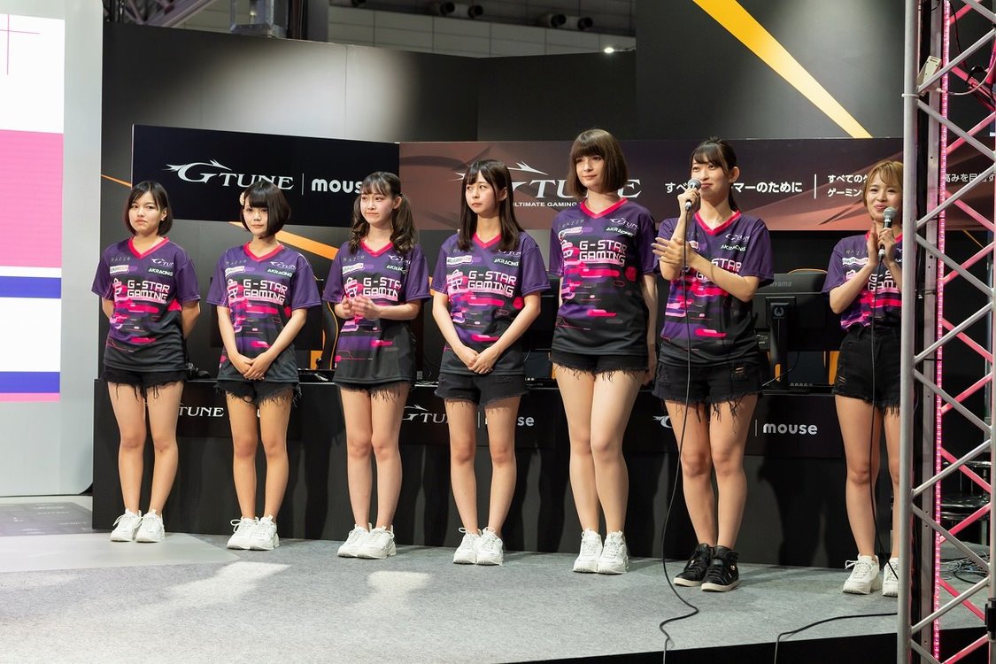 倉持由香プロデュース G-STAR Gaming発表会｜＜東京ゲームショウ2019＞マウスコンピューター MCJブースイベント（2019年9月12日）