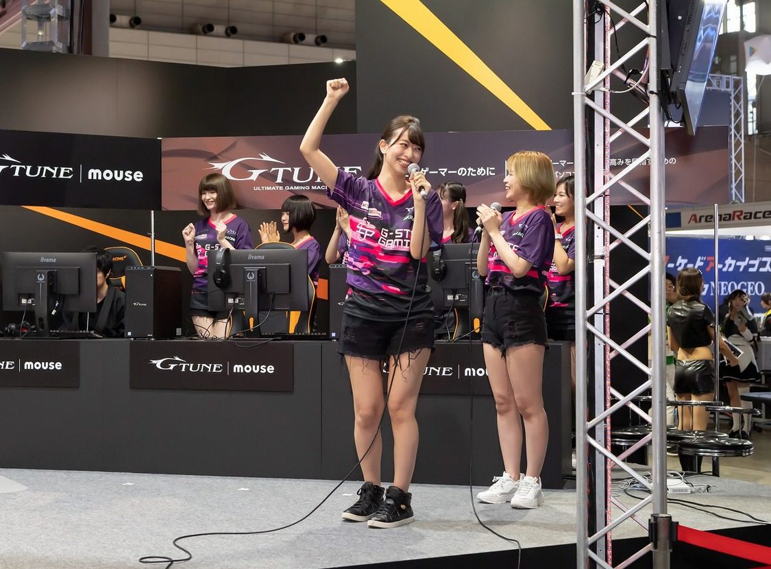 倉持由香プロデュース G-STAR Gaming発表会｜＜東京ゲームショウ2019＞マウスコンピューター MCJブースイベント（2019年9月12日）
