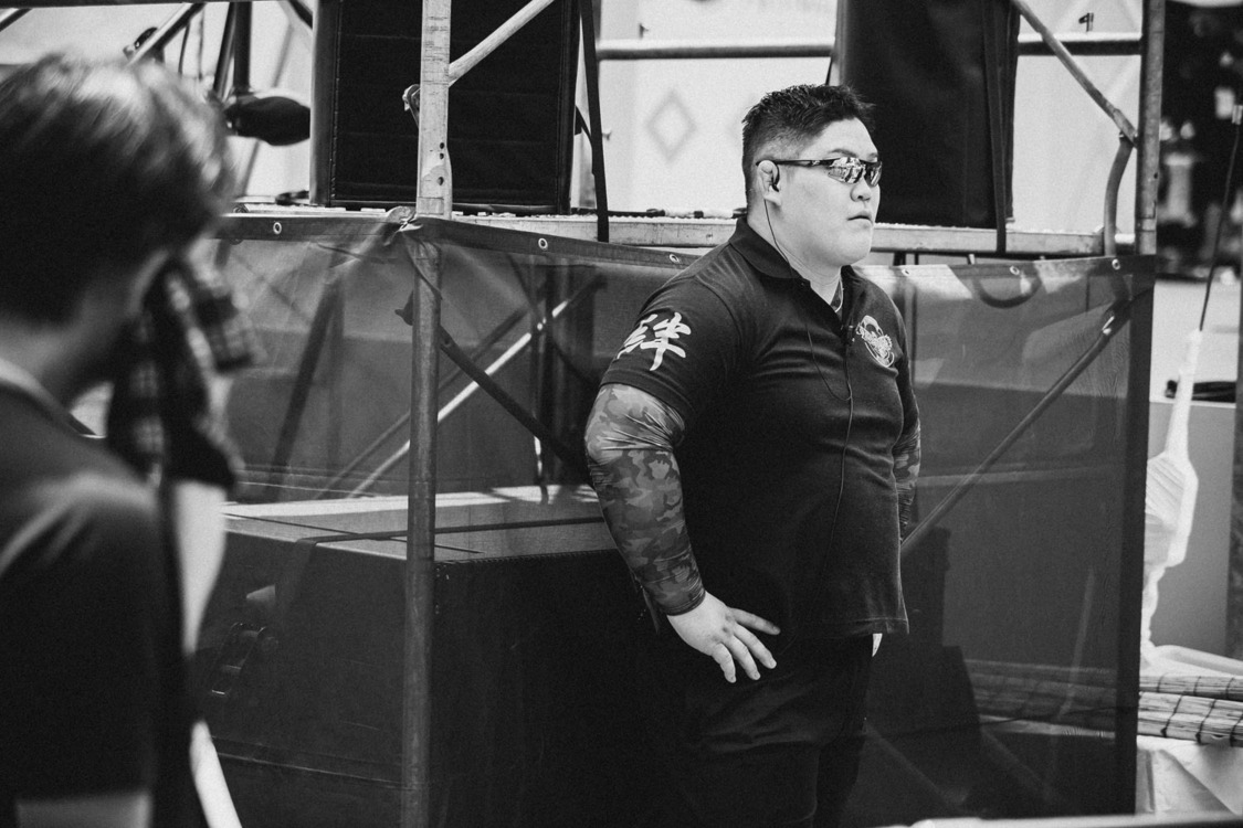 ＜TIF＞で警備中のBONDS隊員