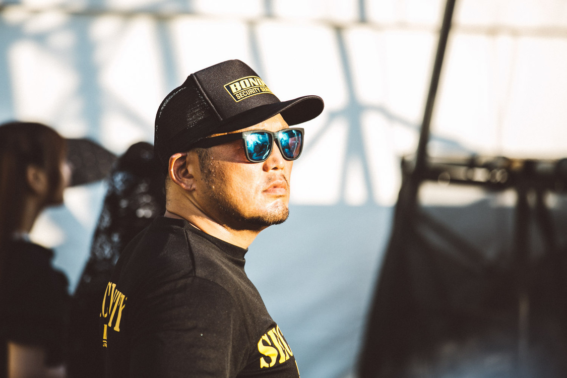 ＜TIF＞で警備中のBONDS隊員