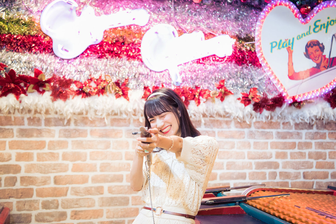 江嶋綾恵梨（26時のマスカレイド）｜デックス東京ビーチ『シューティングギャラリー』