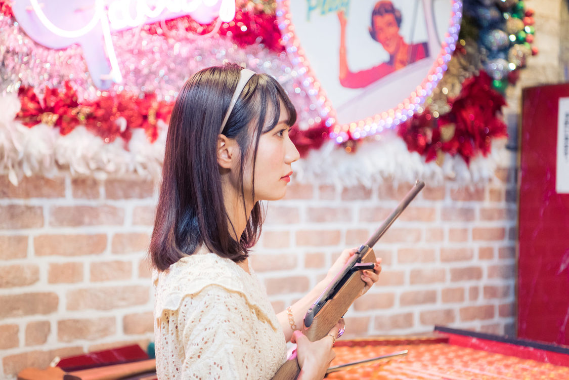 江嶋綾恵梨（26時のマスカレイド）｜デックス東京ビーチ『シューティングギャラリー』