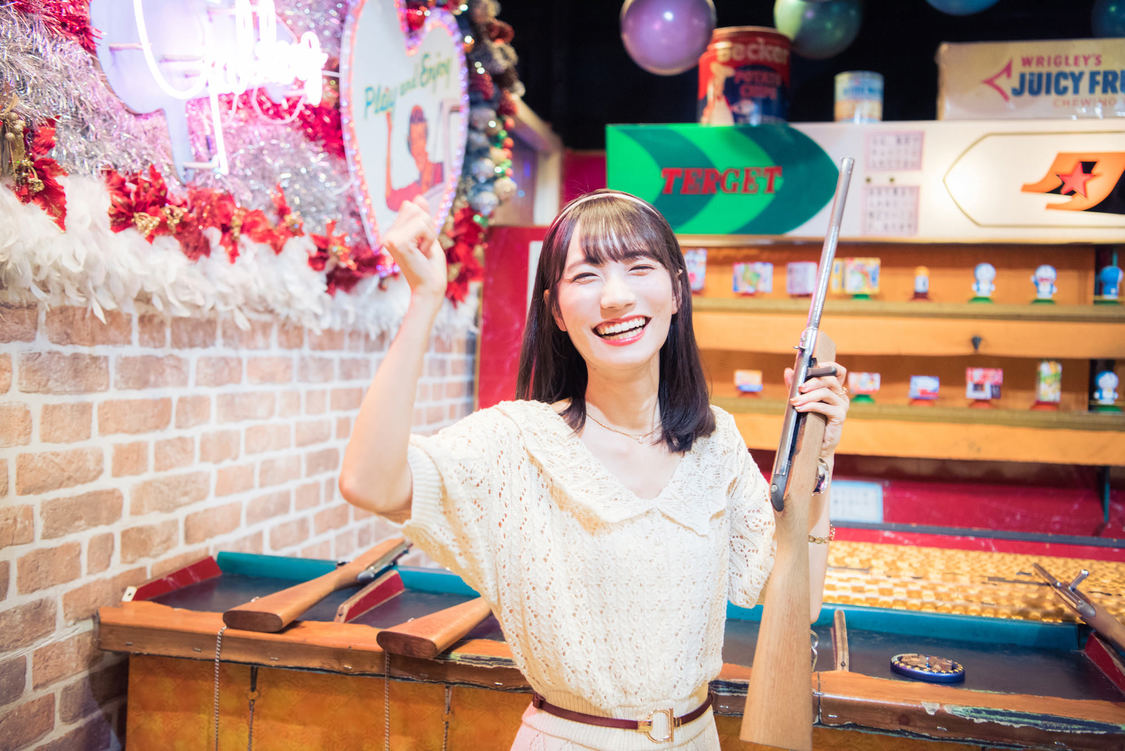 江嶋綾恵梨（26時のマスカレイド）｜デックス東京ビーチ『シューティングギャラリー』